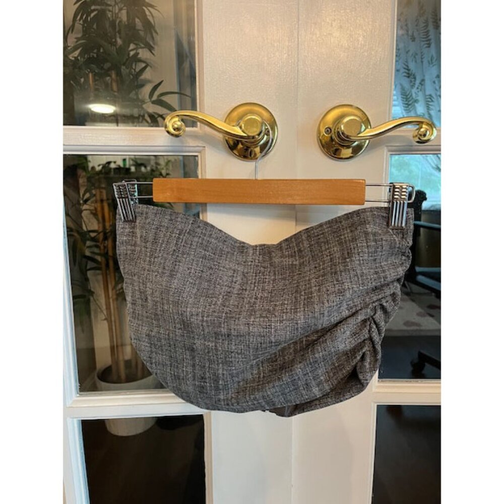 Topshop Ruched Bandeau Top Size 4